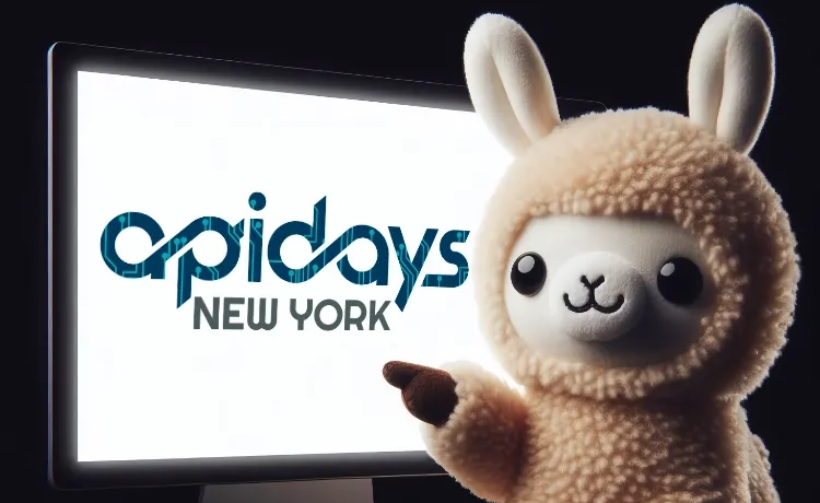 Meet the liblab Llama at the apidays New York in NYC on April 30/May 1